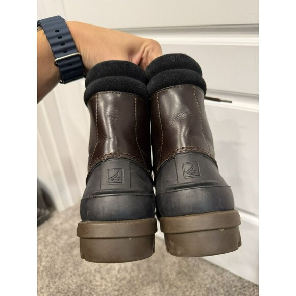 Sperry Men's Avenue Duck Boot, BROWN Size 9 EUC - Picture 4 of 6